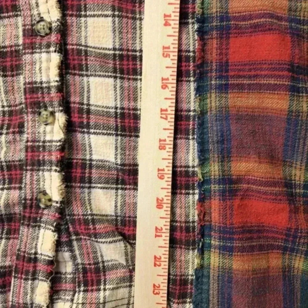 BDG Robbie Spliced Flannel Shirt‎ from Urban Outfitters! - Picture 7 of 15